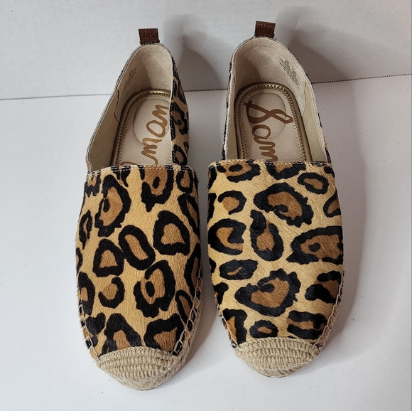 Sam Edelman Shoes - Sam Edelman Khloe Leopard Print Espadrilles sz 8.5